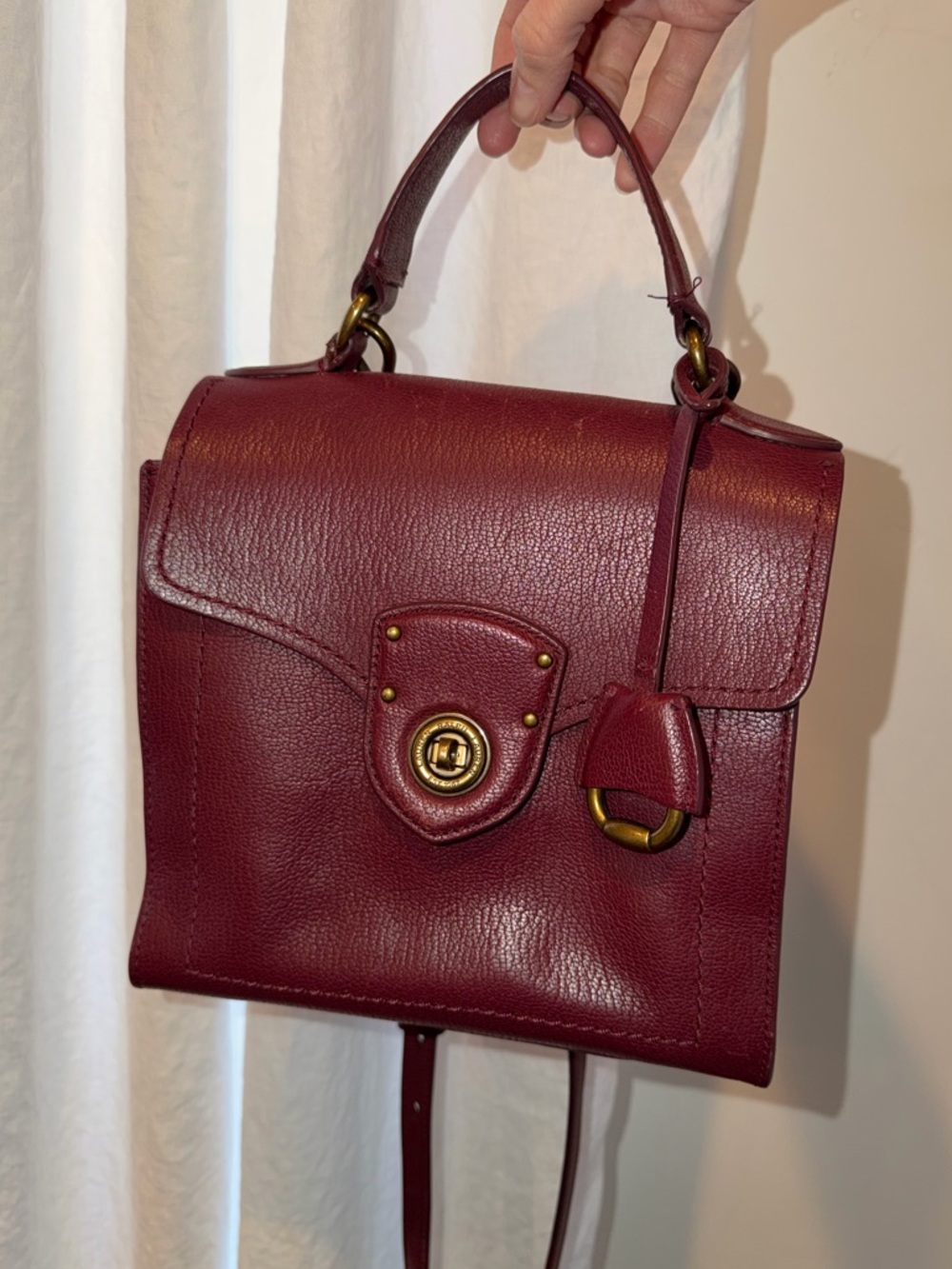 Ralph Lauren Millbrook Satchel Crossbody